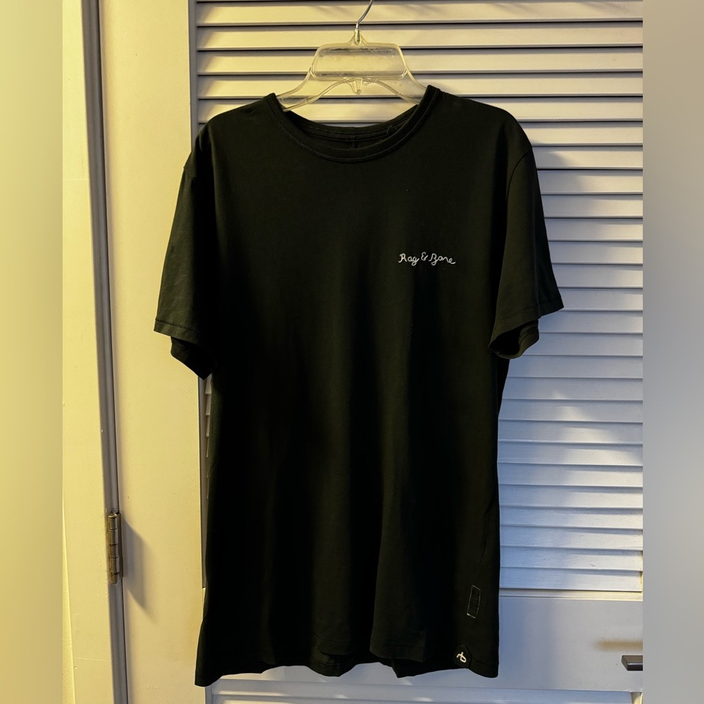 Rag & Bone Embroidered Logo T Shirt